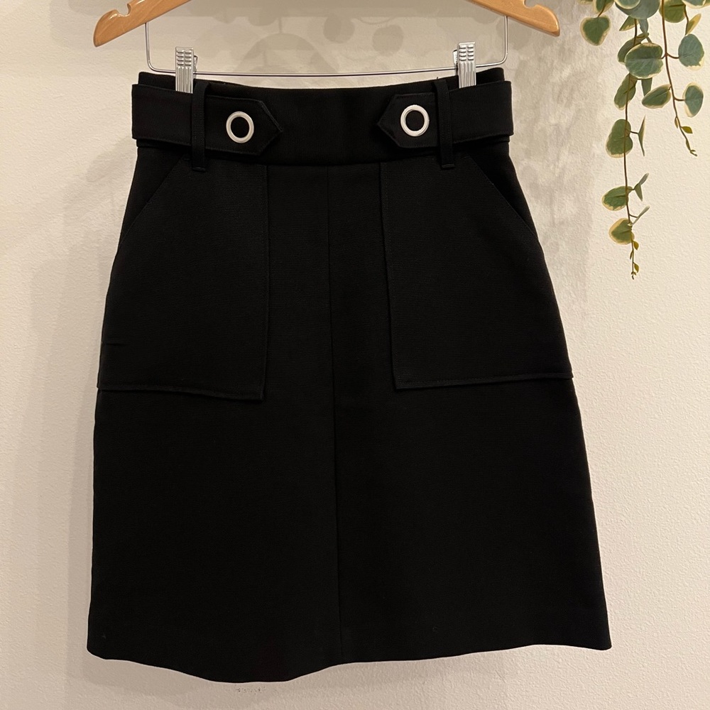 H&M Black Mini Skirt